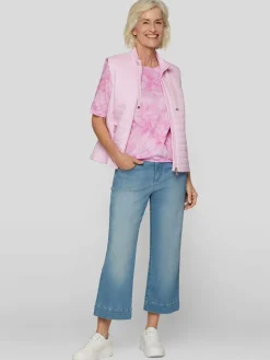 RABE Shirts & Tops*Damen T-Shirt rosa gemustert