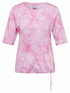 RABE Shirts & Tops*Damen T-Shirt rosa gemustert