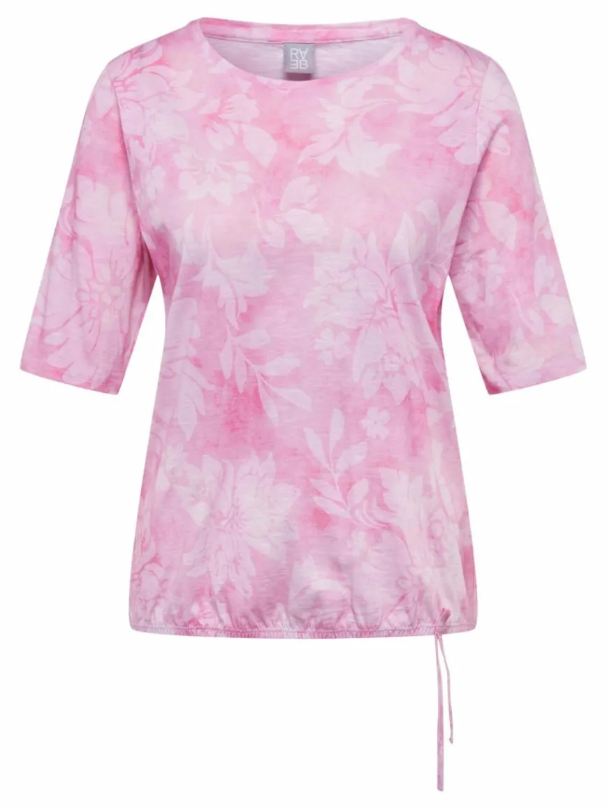 RABE Shirts & Tops*Damen T-Shirt rosa gemustert