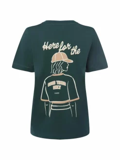 s.Oliver Shirts & Tops*Damen T-Shirt tanne bedruckt