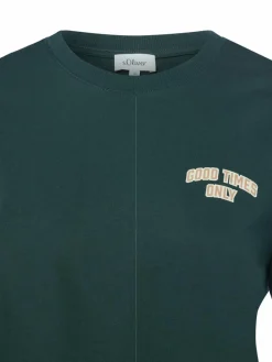 s.Oliver Shirts & Tops*Damen T-Shirt tanne bedruckt