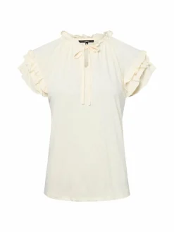zero Shirts & Tops*Damen T-Shirt vanille uni