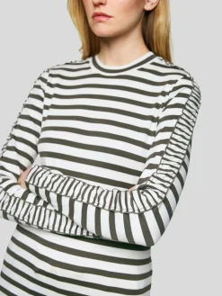 Marc Cain Shirts & Tops*Damen T-Shirt braun gemustert