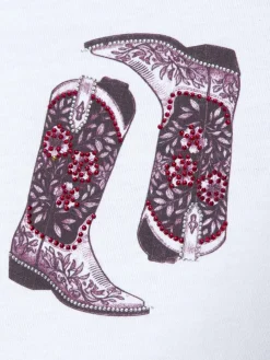 Rich & Royal Shirts & Tops*Damen T-Shirt weiß bedruckt