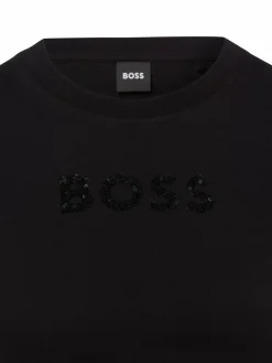 BOSS Shirts & Tops*Damen T-Shirt - Epka schwarz uni
