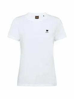 BOSS Orange Shirts & Tops*Damen T-Shirt - Esogo weiß uni