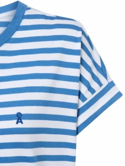 ARMEDANGELS Shirts & Tops*Damen T-Shirt - Idaara Stripes blau weiß gestreift