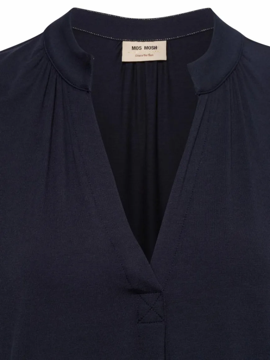 MOS MOSH Blusen*Damen T-Shirt - MMShira marine uni