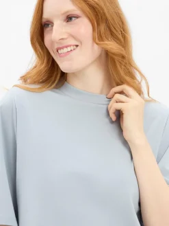 Drykorn Shirts & Tops*Damen T-Shirt - Tadura hellblau uni