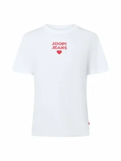 Joop Jeans Shirts & Tops*Damen T-Shirt - Tymber weiß uni