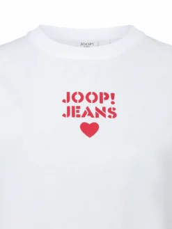 Joop Jeans Shirts & Tops*Damen T-Shirt - Tymber weiß uni