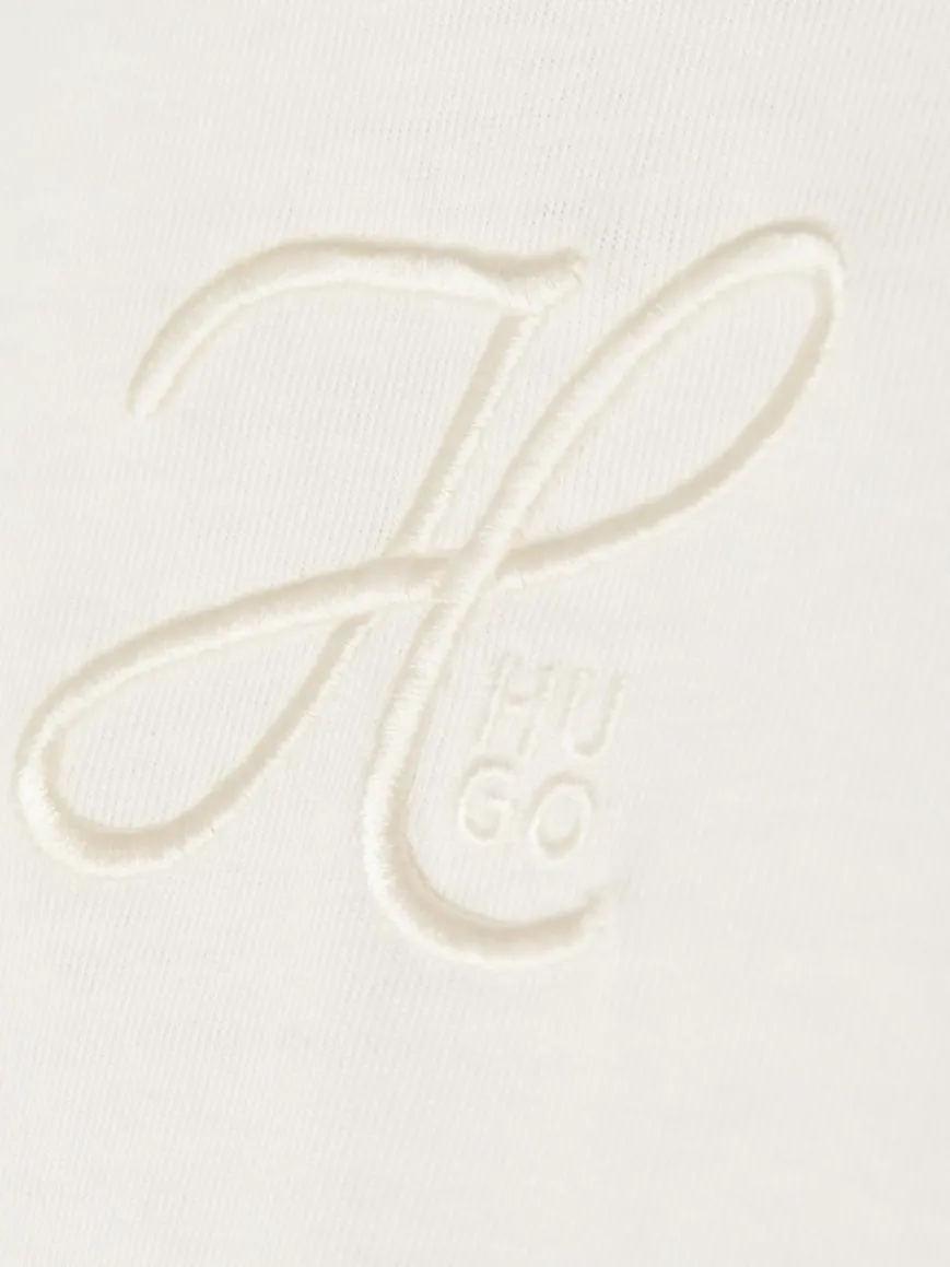 HUGO Shirts & Tops*Damen T-Shirt - Vintage weiß uni