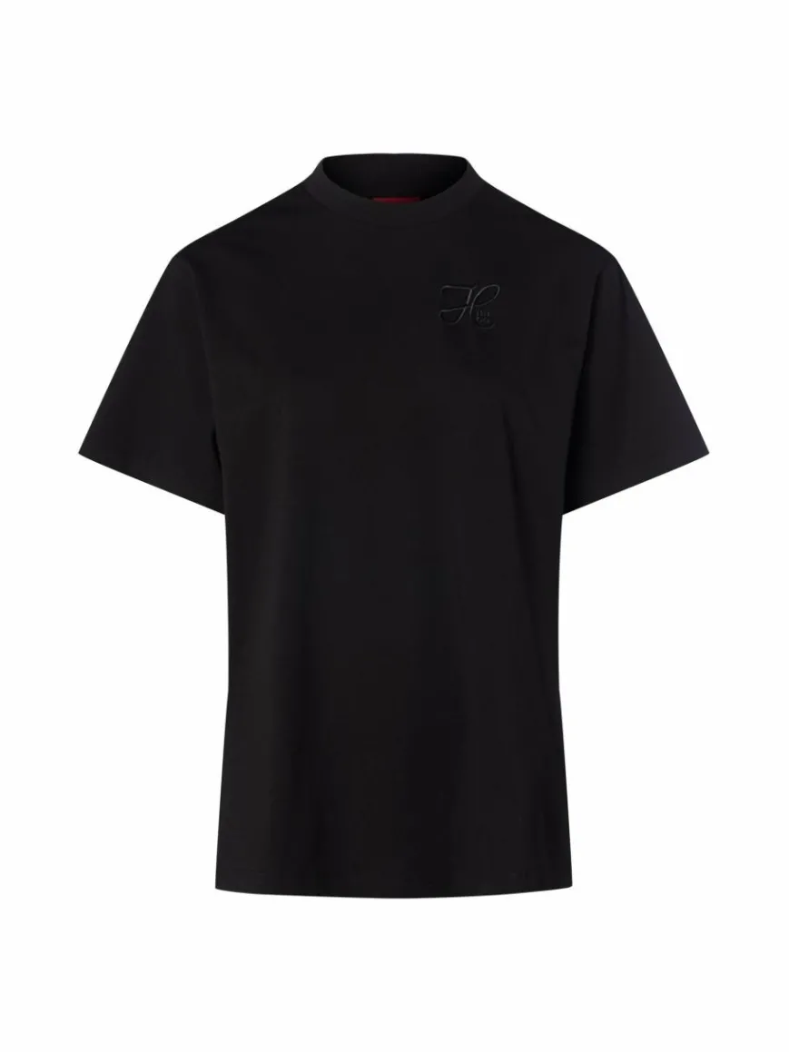 HUGO Shirts & Tops*Damen T-Shirt - Vintage schwarz uni