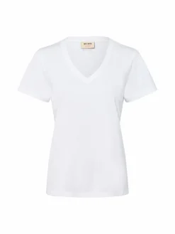 MOS MOSH Shirts & Tops*Damen T-Shirt MMDala weiß uni