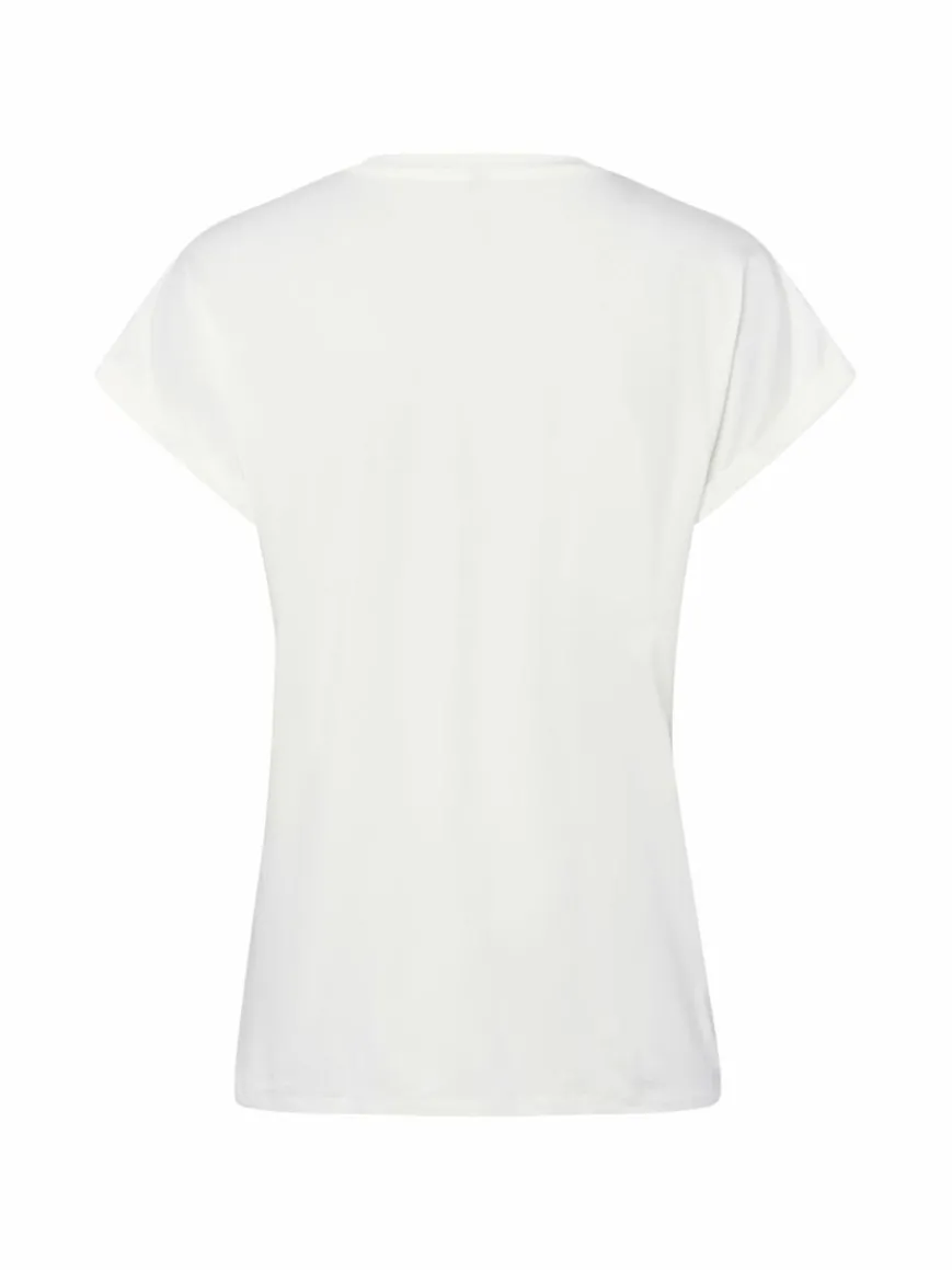 soyaconcept® Shirts & Tops*Damen T-Shirt SC-Marica ecru bedruckt