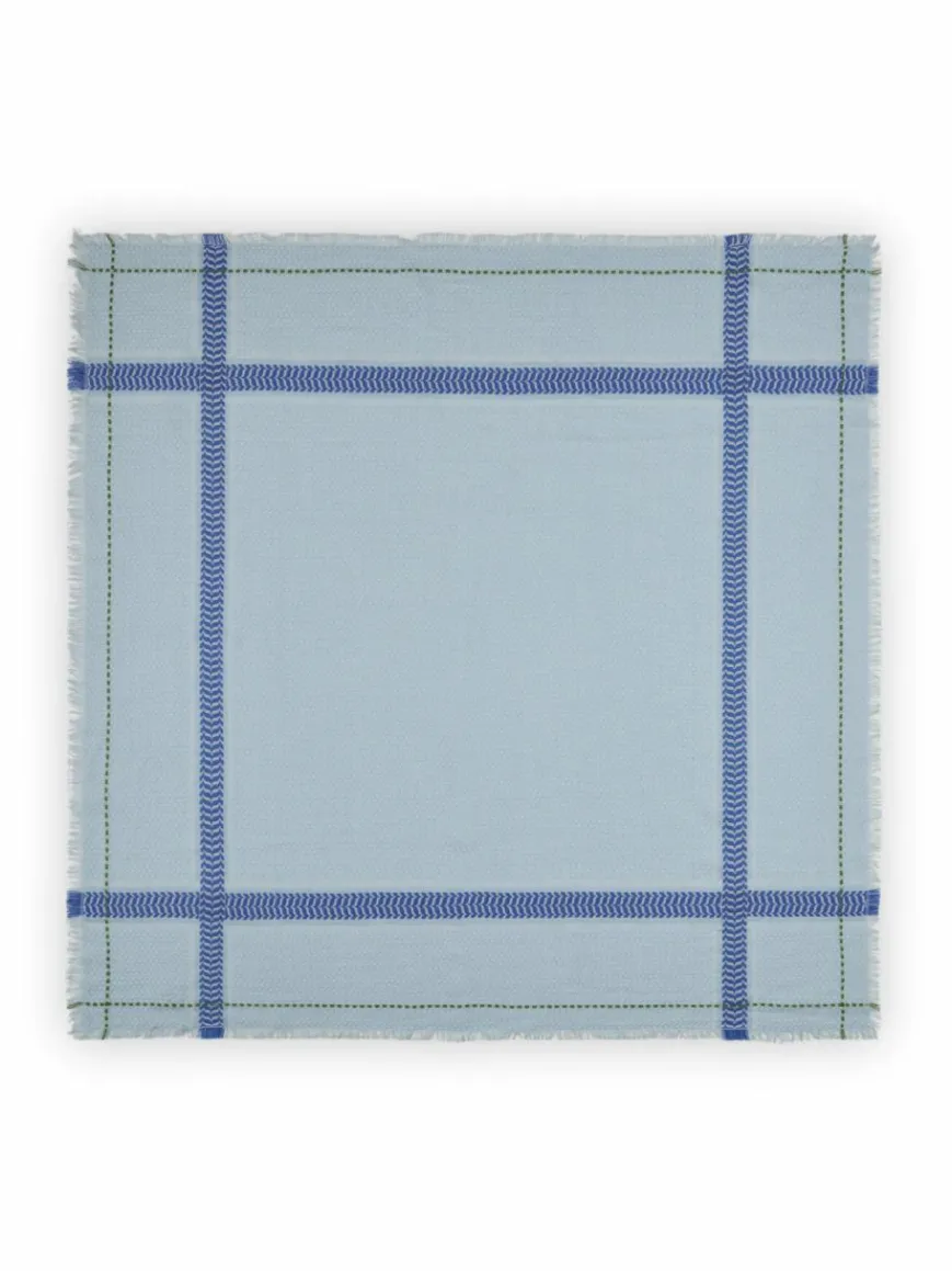 Codello Schals & Tücher*Damen Tuch hellblau gestreift