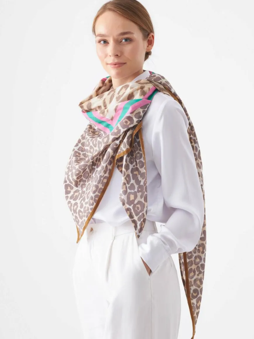 Codello Schals & Tücher*Damen Tuch braun bedruckt