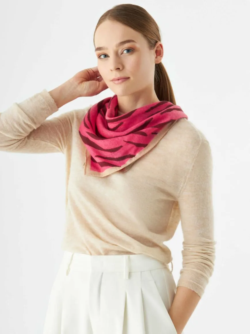 Codello Schals & Tücher*Damen Tuch pink bedruckt