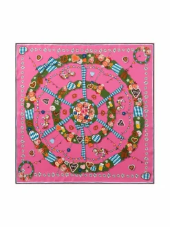 Codello Schals & Tücher*Damen Tuch pink bedruckt