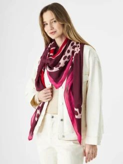 Codello Schals & Tücher*Damen Tuch rot bedruckt