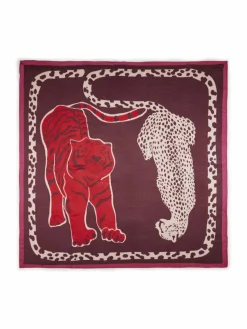 Codello Schals & Tücher*Damen Tuch rot bedruckt