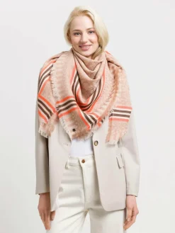 Fraas Schals & Tücher*Damen Tuch braun gemustert