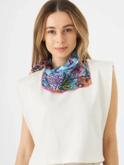 Codello Schals & Tücher*Damen Tuch blau bedruckt