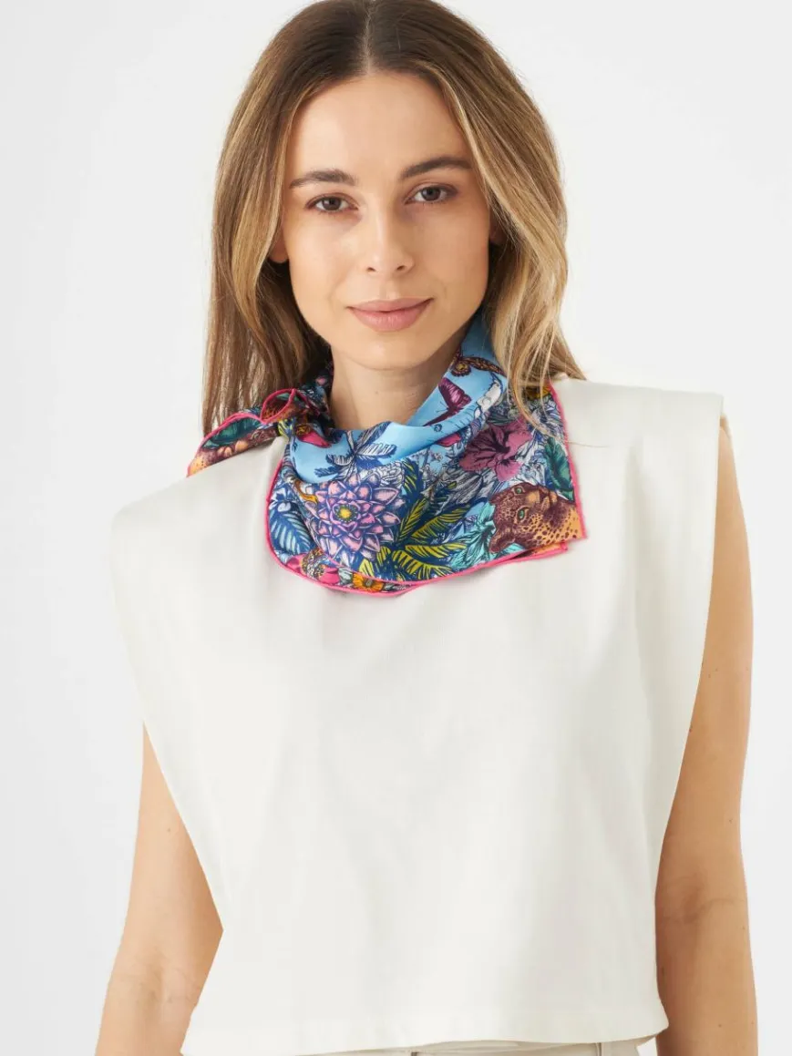 Codello Schals & Tücher*Damen Tuch blau bedruckt