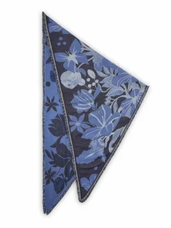 Codello Schals & Tücher*Damen Tuch blau gemustert