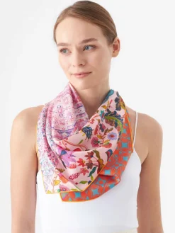Codello Schals & Tücher*Damen Tuch rosa bedruckt