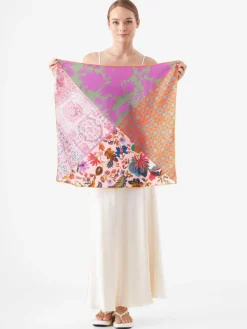 Codello Schals & Tücher*Damen Tuch rosa bedruckt