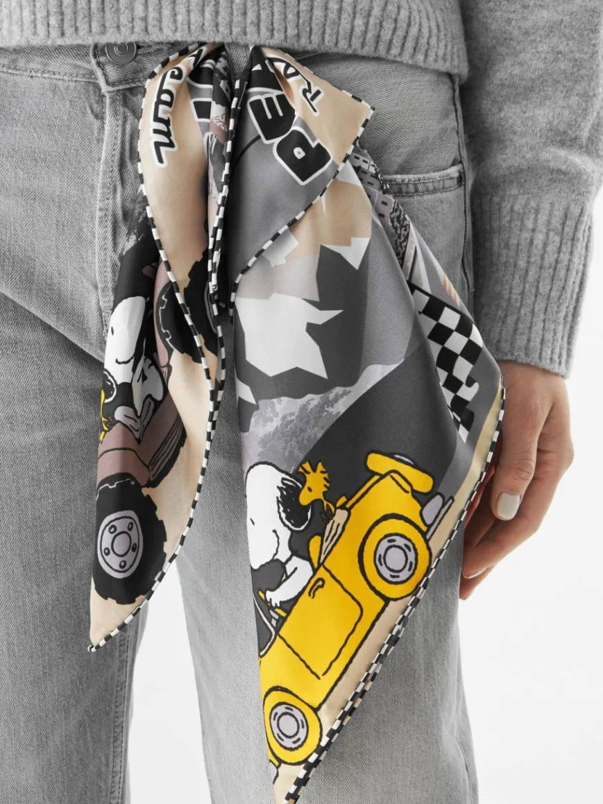 Codello Schals & Tücher*Damen Tuch grau bedruckt