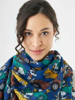 Codello Schals & Tücher*Damen Tuch blau bedruckt