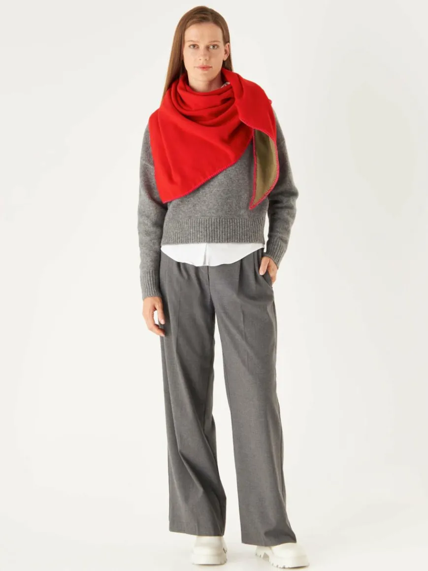 Codello Schals & Tücher*Damen Tuch rot uni