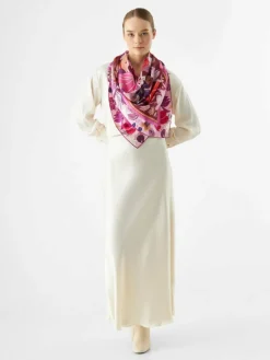 Codello Schals & Tücher*Damen Tuch rot gemustert