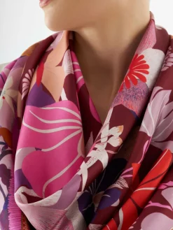 Codello Schals & Tücher*Damen Tuch rot gemustert