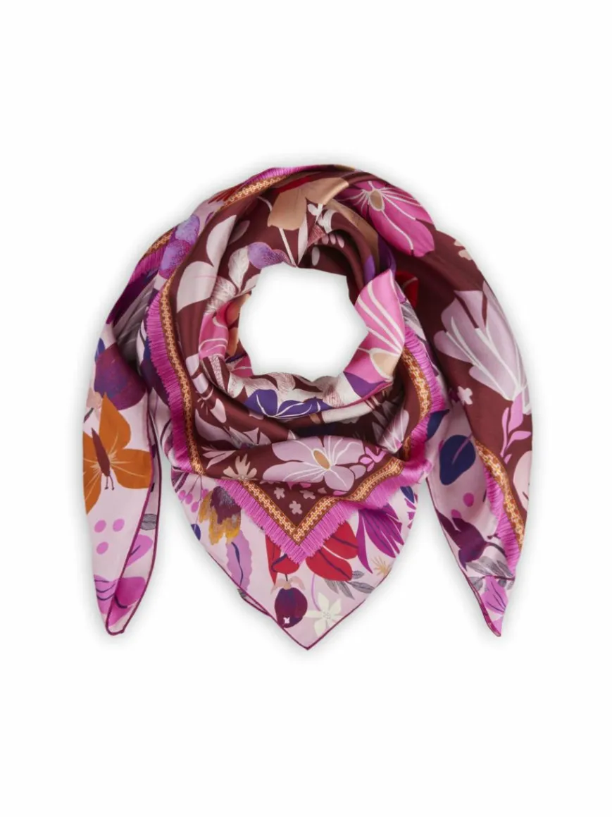 Codello Schals & Tücher*Damen Tuch rot gemustert