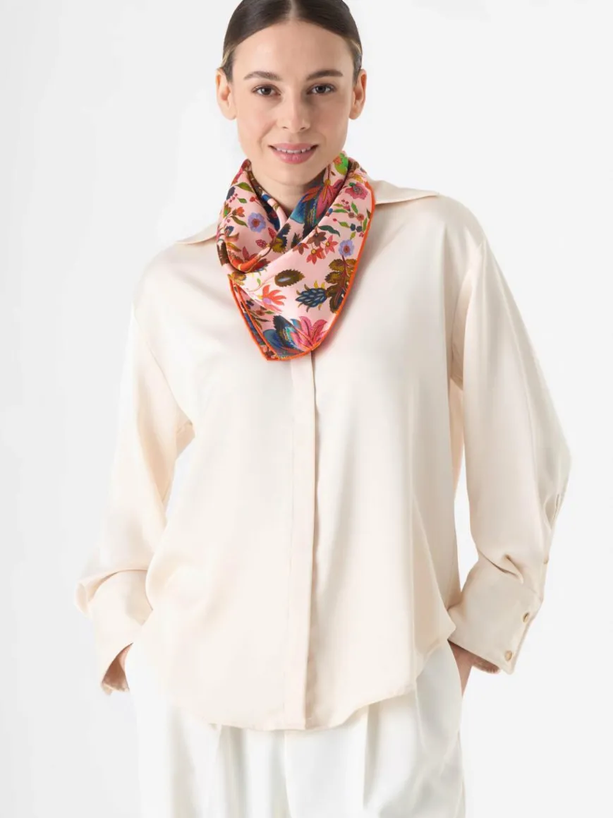 Codello Schals & Tücher*Damen Tuch rot gemustert