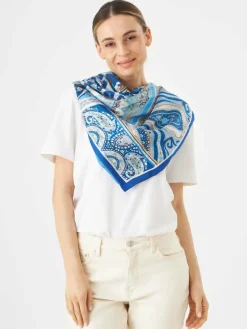 Codello Schals & Tücher*Damen Tuch blau bedruckt