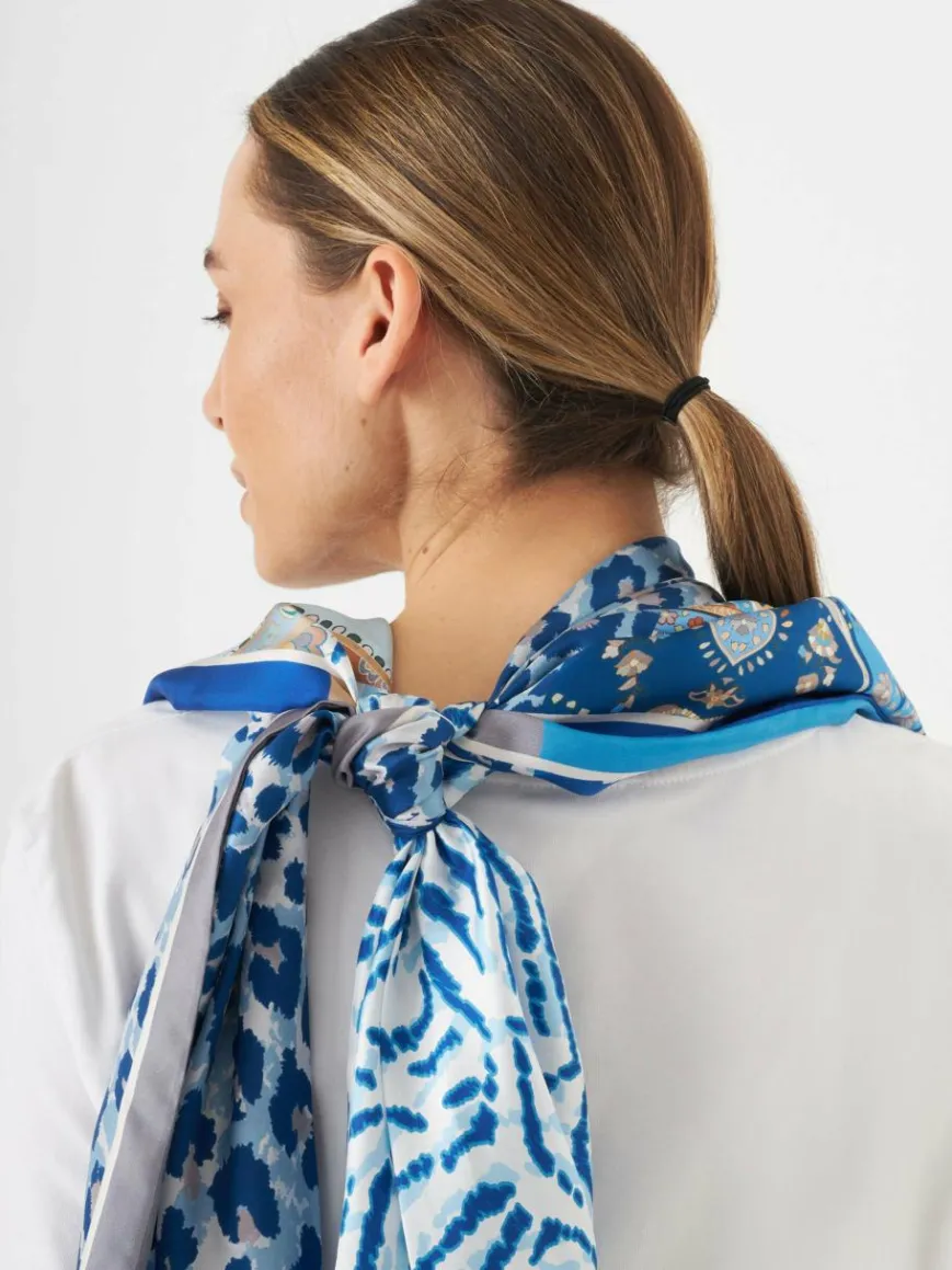 Codello Schals & Tücher*Damen Tuch blau bedruckt
