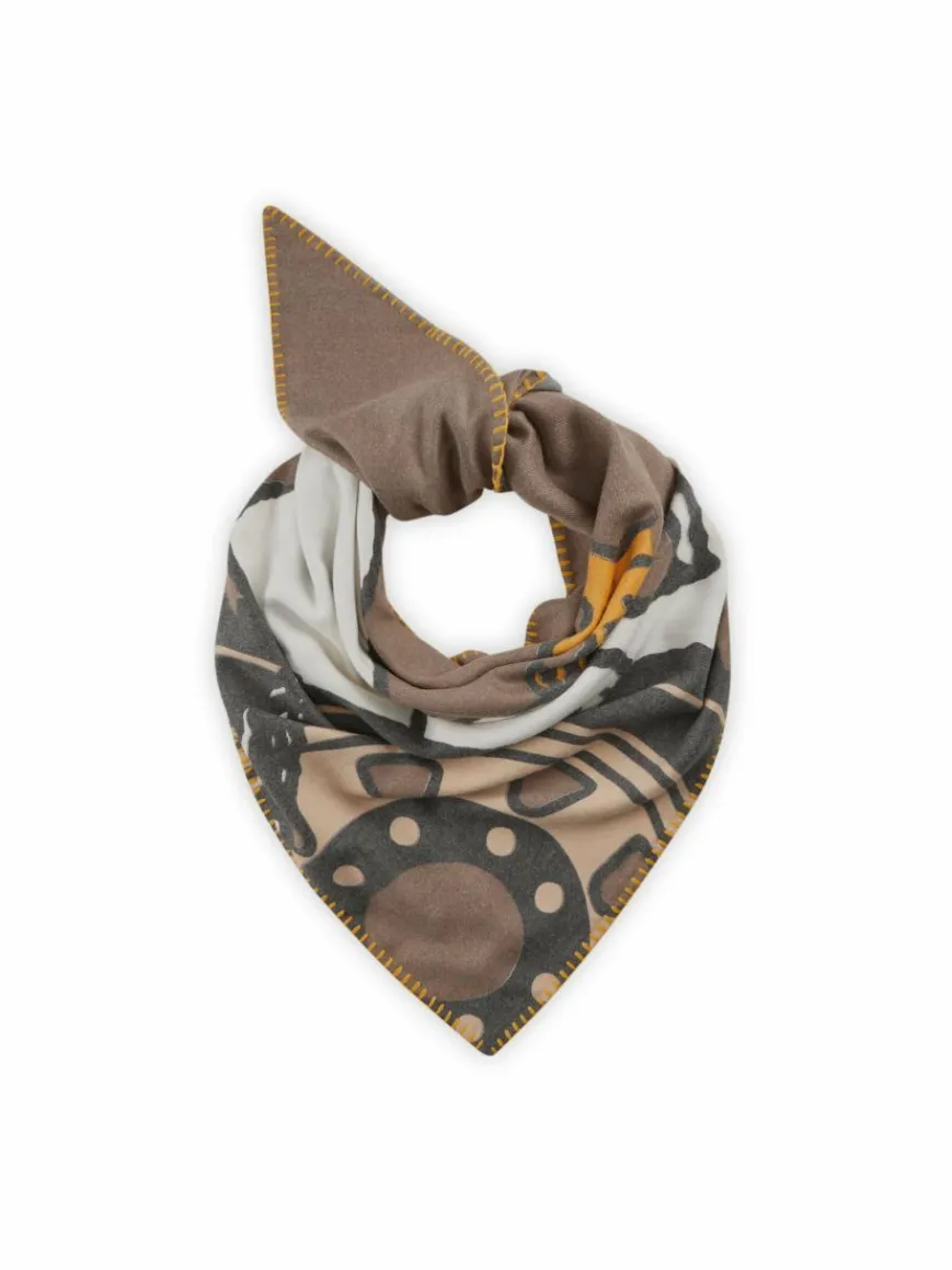 Codello Schals & Tücher*Damen Tuch grau bedruckt