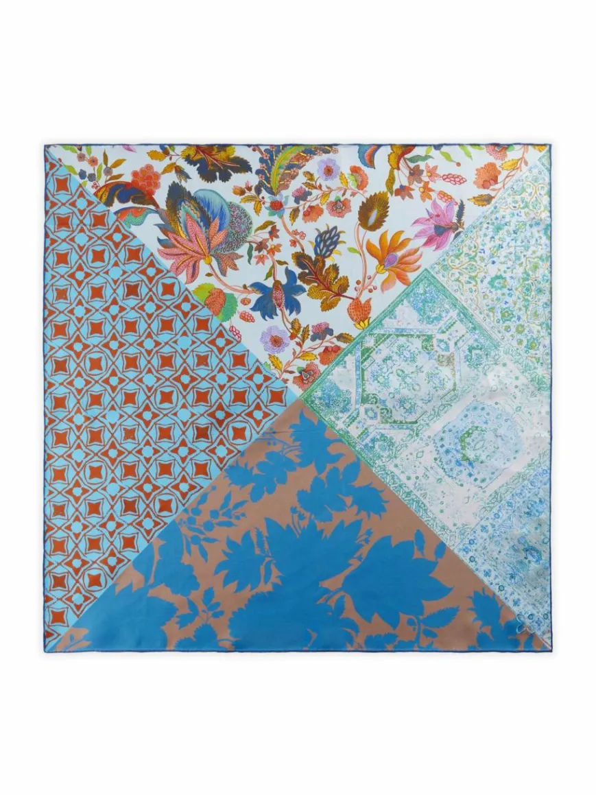 Codello Schals & Tücher*Damen Tuch blau bedruckt