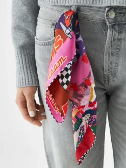 Codello Schals & Tücher*Damen Tuch pink bedruckt