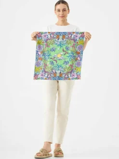 Codello Schals & Tücher*Damen Tuch grün bedruckt