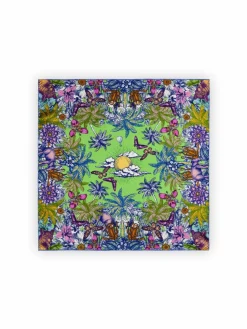 Codello Schals & Tücher*Damen Tuch grün bedruckt