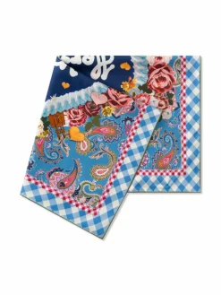 Codello Schals & Tücher*Damen Tuch blau bedruckt