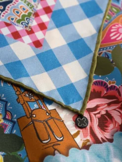 Codello Schals & Tücher*Damen Tuch blau bedruckt