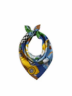 Codello Schals & Tücher*Damen Tuch blau bedruckt