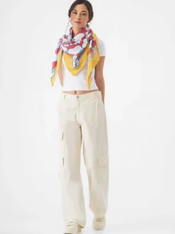 Codello Schals & Tücher*Damen Tuch rot bedruckt