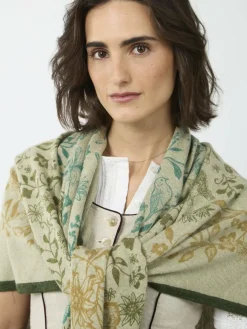 Codello Schals & Tücher*Damen Tuch grün gemustert